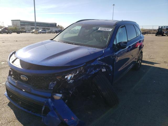 2021 KIA SORENTO S VIN: 5XYRL4LC6MG065396