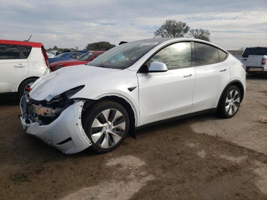 2021 TESLA MODEL Y VIN: 5YJYGDEE8MF122686