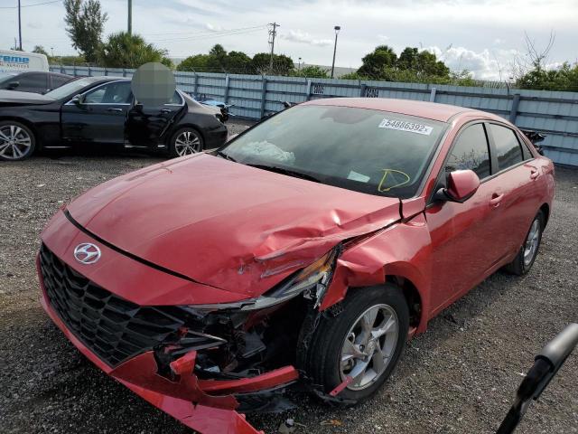 2021 HYUNDAI ELANTRA SE VIN: 5NPLL4AG1MH014344