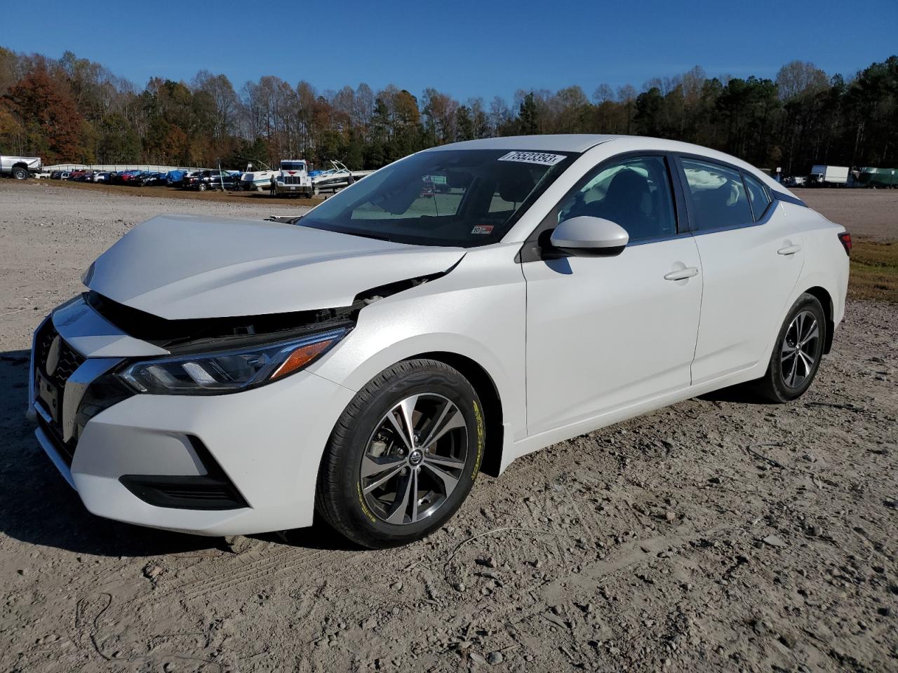 2022 NISSAN SENTRA SV VIN:3N1AB8CV0NY263321