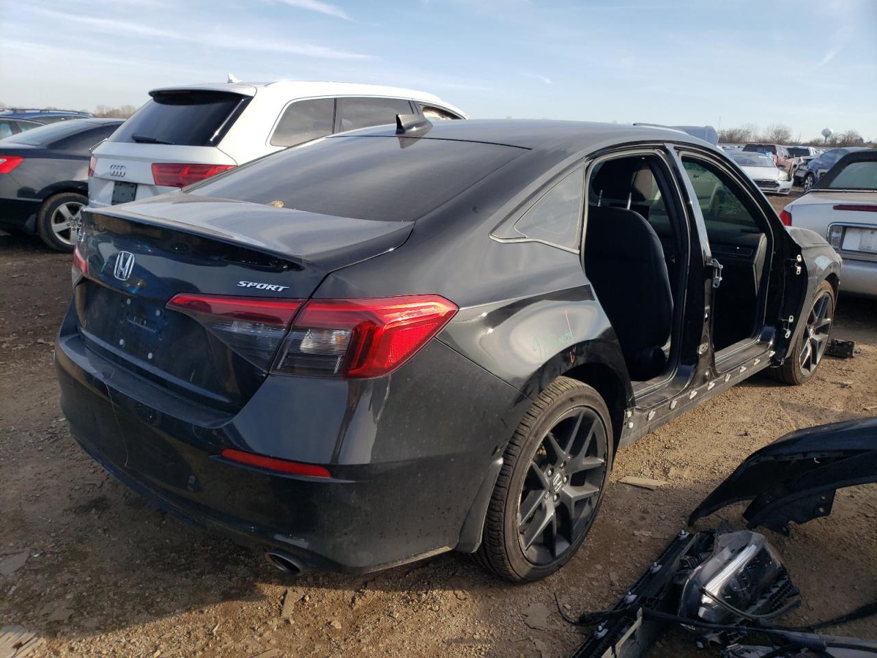 2023 HONDA CIVIC SPORT VIN:2HGFE2F57PH511254
