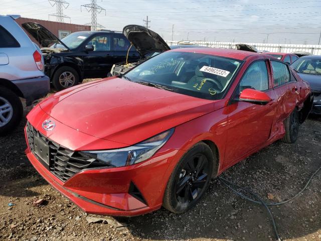 2021 HYUNDAI ELANTRA SEL VIN: 5NPLS4AG5MH007934