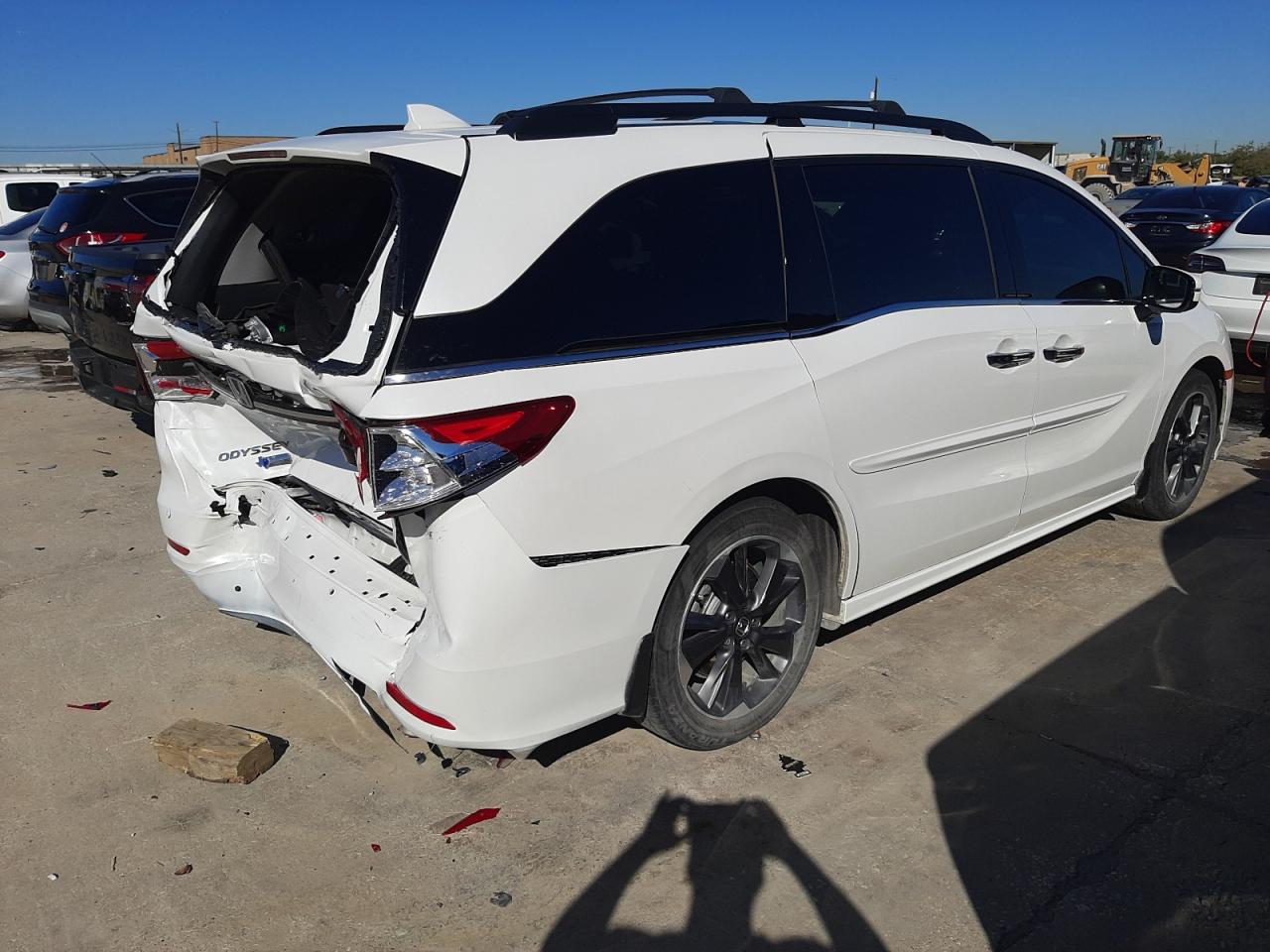 2022 HONDA ODYSSEY ELITE VIN:5FNRL6H92NB049228