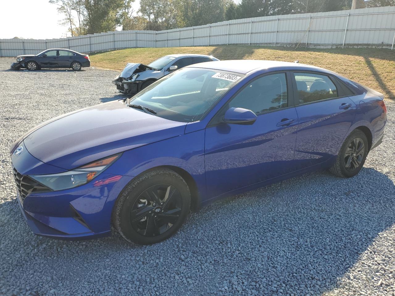 2023 HYUNDAI ELANTRA BLUE VIN:KMHLM4AJXPU082110
