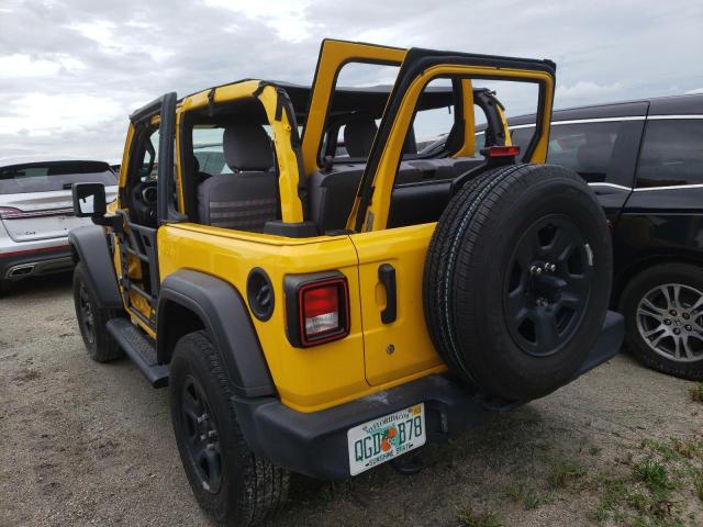 2021 JEEP WRANGLER SPORT VIN: 1C4GJXAN4MW574991