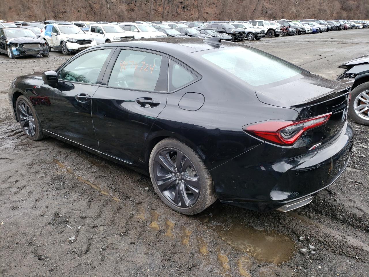 2022 ACURA TLX TECH A VIN:19UUB5F52NA005814