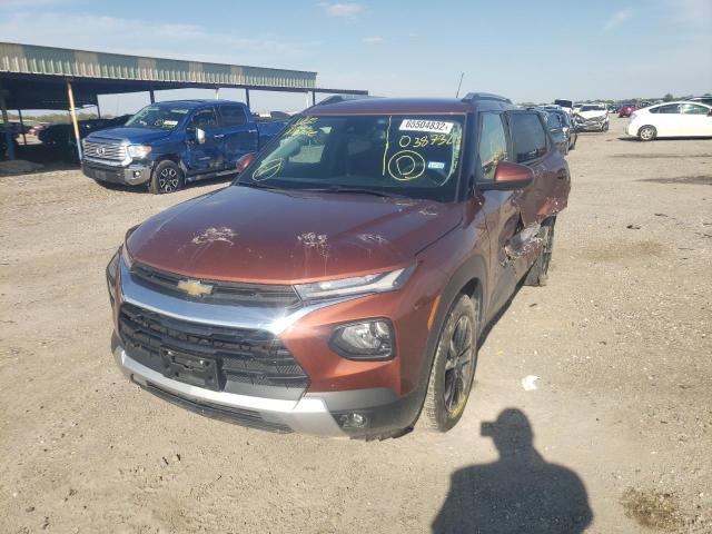 2021 CHEVROLET TRAILBLAZER LT VIN: KL79MPSL5MB038732