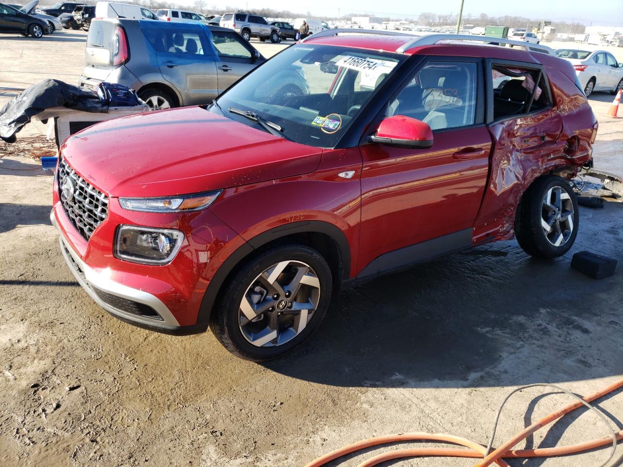 2022 HYUNDAI VENUE SEL VIN:KMHRC8A38NU151802