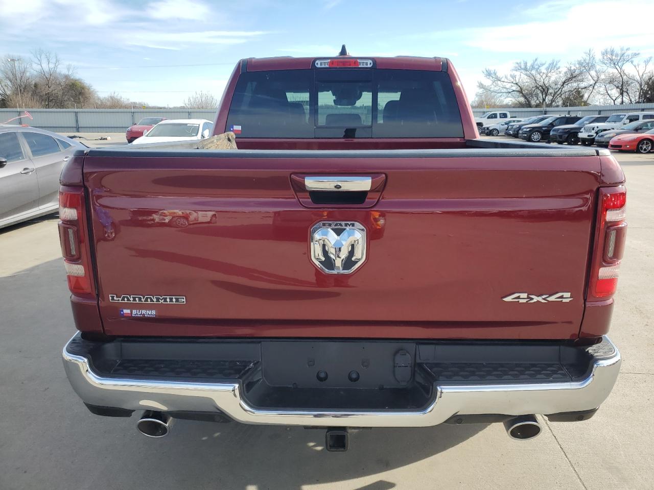 2022 RAM 1500 LARAMIE VIN:1C6SRFJT3NN426695