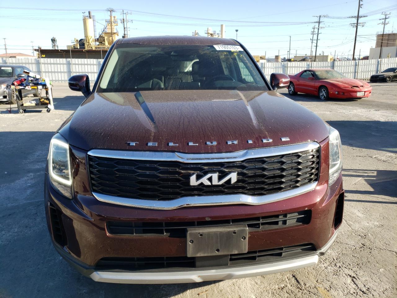 2022 KIA TELLURIDE LX VIN:5XYP24HC7NG280046