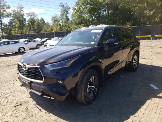 2021 TOYOTA HIGHLANDER XLE VIN: 5TDGZRBH6MS144828