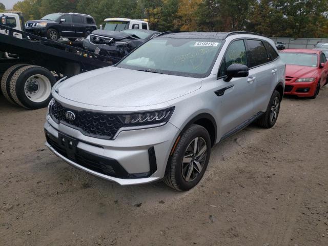 2021 KIA SORENTO EX VIN: 5XYRHDLF8MG029589