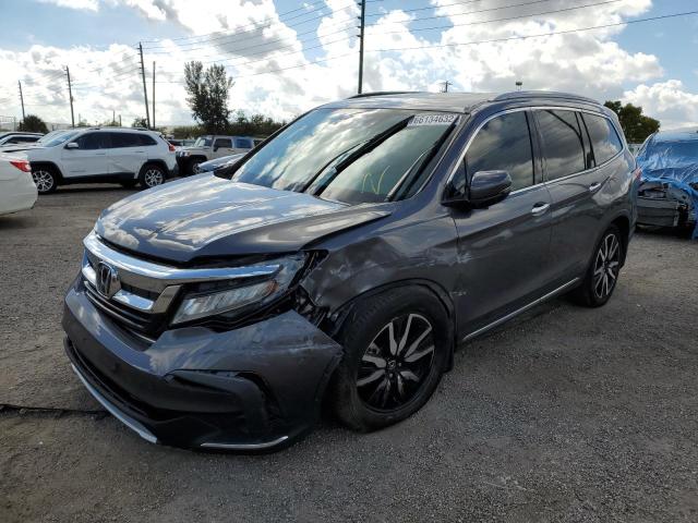 2021 HONDA PILOT TOURING VIN: 5FNYF5H90MB016806