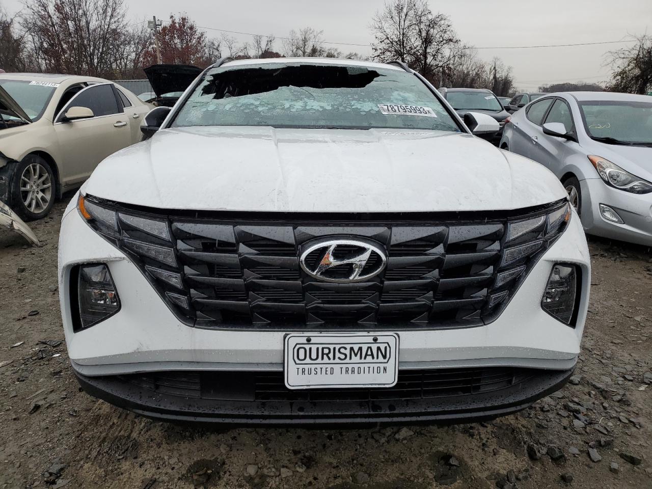 2024 HYUNDAI TUCSON SEL VIN:5NMJBCDE4RH300854