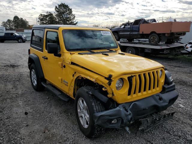 2021 JEEP WRANGLER SPORT VIN: 1C4HJXAG2MW555362