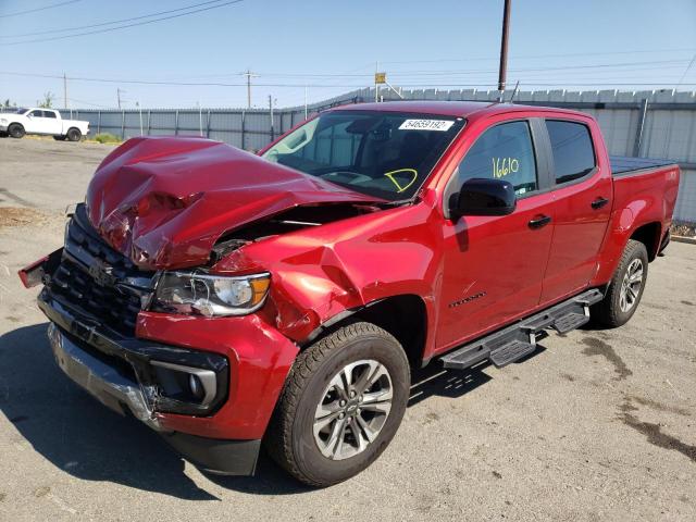 2021 CHEVROLET COLORADO Z71 VIN: 1GCGTD***********