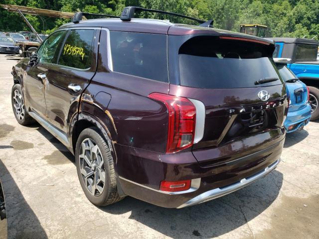 2021 HYUNDAI PALISADE CALLIGRAPHY VIN: KM8R7DHE7MU331436