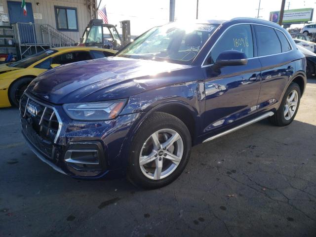 2021 AUDI Q5 PREMIUM VIN: WA1AAAFY2M2127468