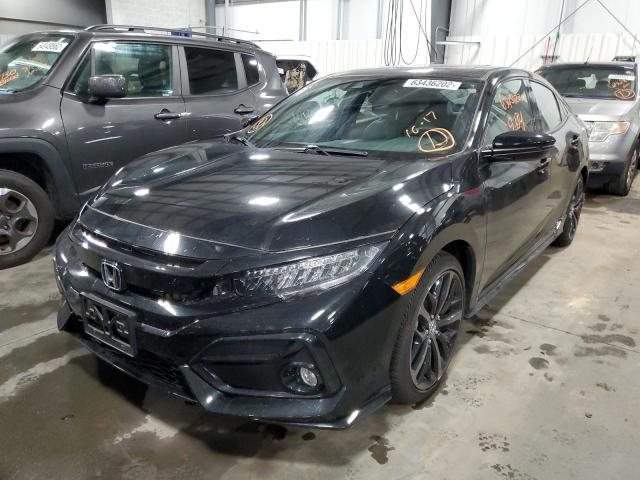 2021 HONDA CIVIC SPORT TOURING VIN: SHHFK7H93MU214258