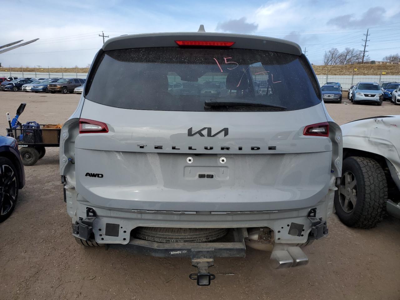 2022 KIA TELLURIDE EX VIN:5XYP3DHC2NG268027
