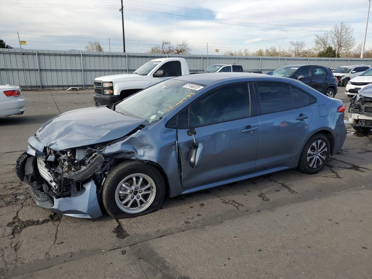 2022 TOYOTA COROLLA LE VIN:JTDEAMDE6NJ046112