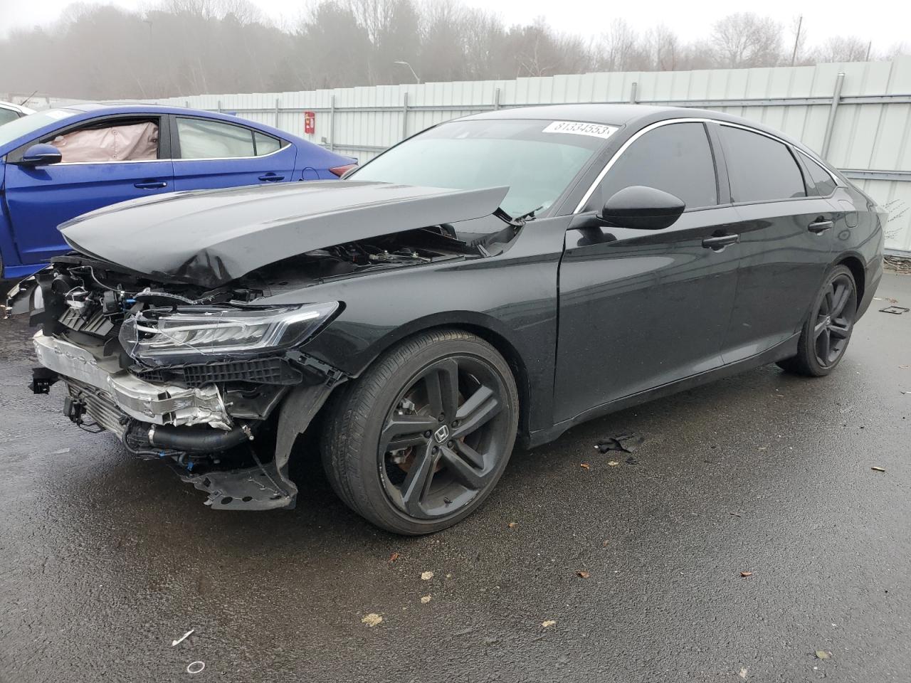 2022 HONDA ACCORD SPORT VIN:1HGCV1F31NA057574