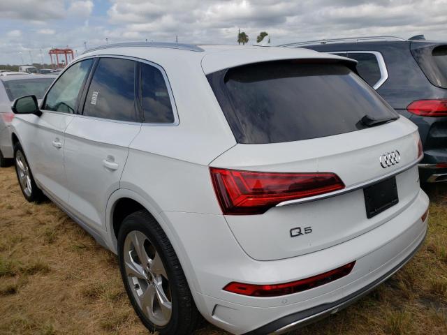 2021 AUDI Q5 PREMIUM PLUS VIN: WA1BAAFY4M2020197