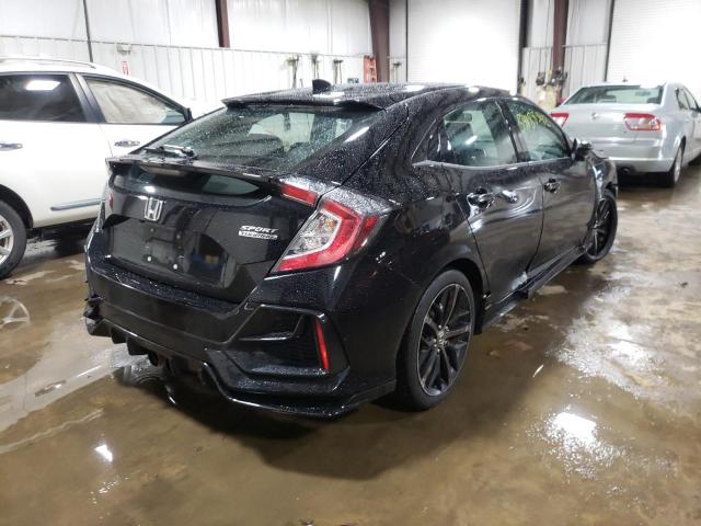 2021 HONDA CIVIC SPORT TOURING VIN: SHHFK7H92MU404729