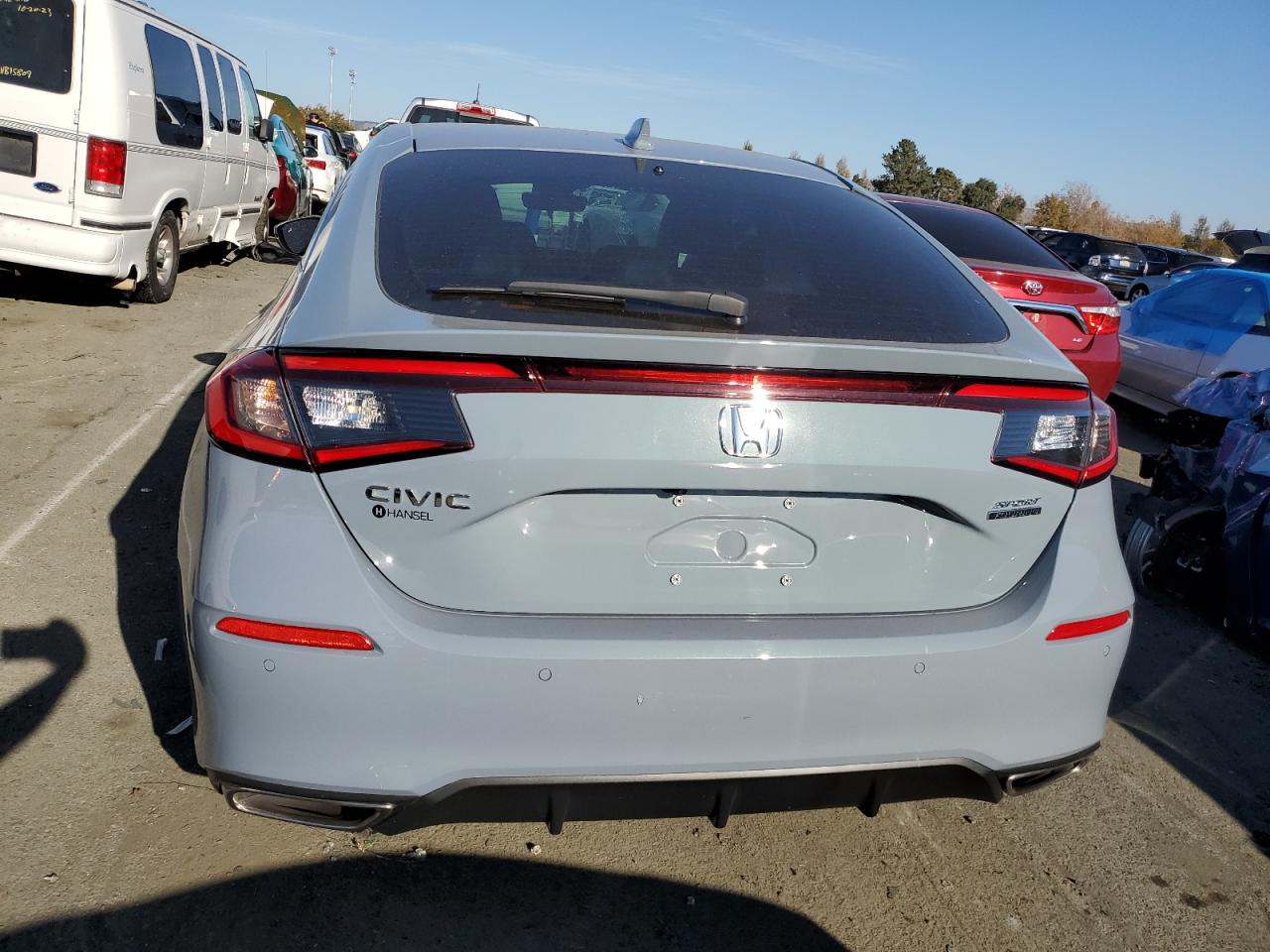 2022 HONDA CIVIC SPORT TOURING VIN:19XFL1H87NE020049