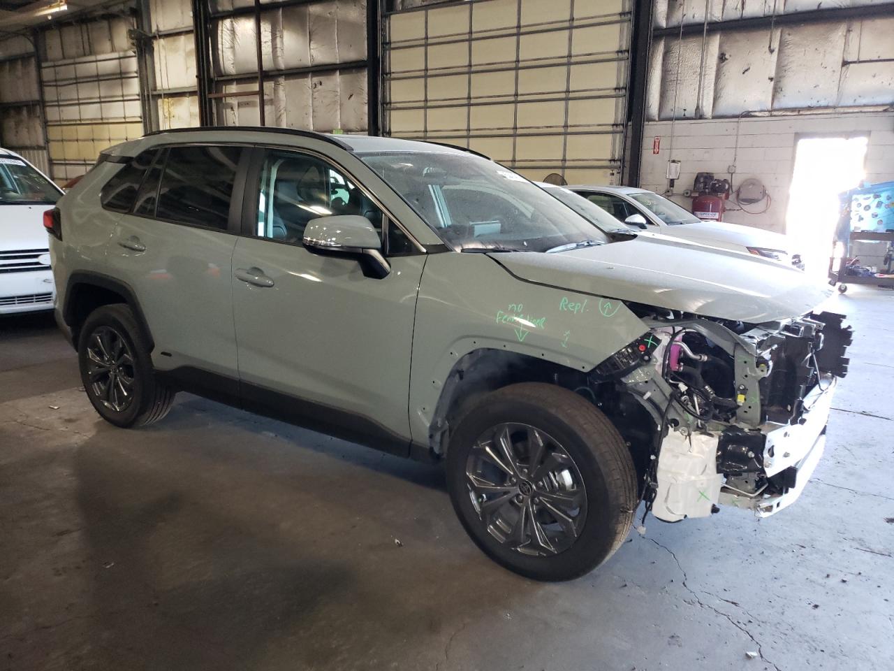 2023 TOYOTA RAV4 XLE PREMIUM VIN:4T3B6RFV8PU123310