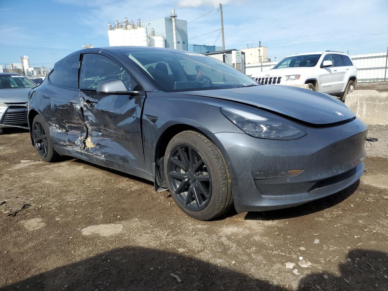 2022 TESLA MODEL 3  VIN:5YJ3E1EB0NF359596