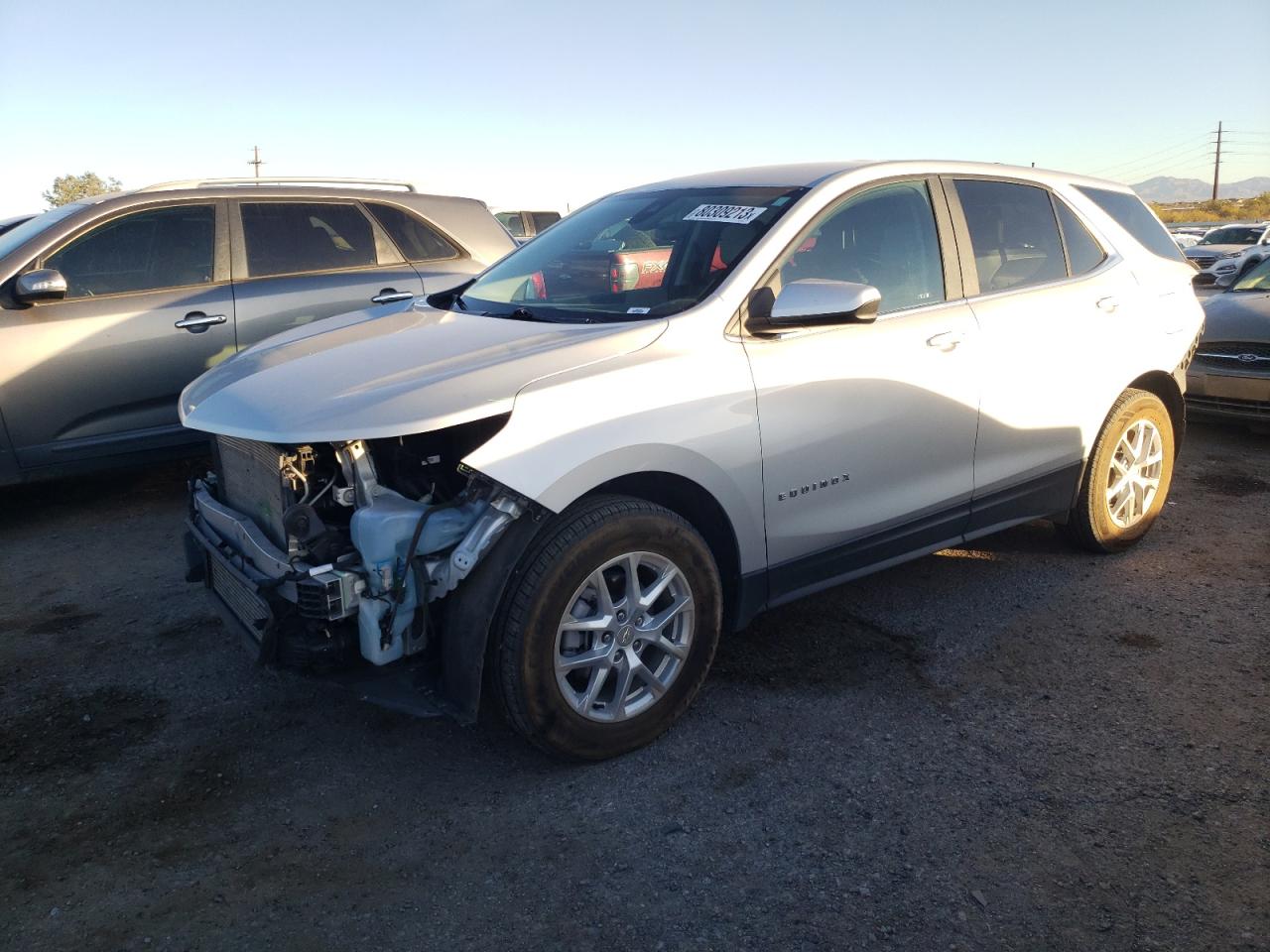 2022 CHEVROLET EQUINOX LT VIN:3GNAXTEV2NL141479