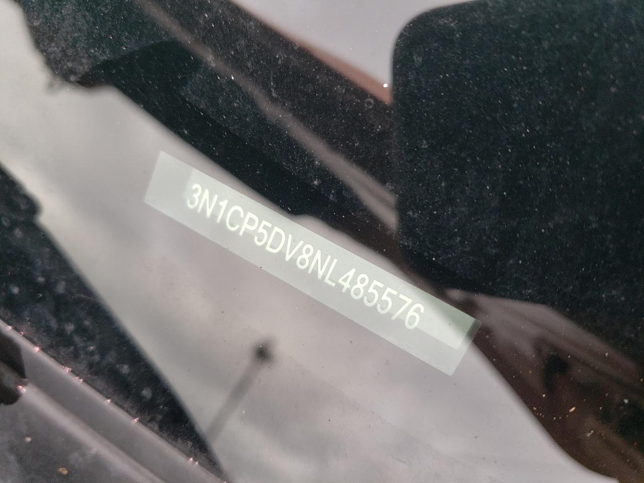 2022 NISSAN KICKS SR VIN:3N1CP5DV8NL485576