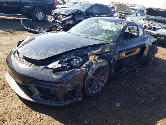 2021 PORSCHE CAYMAN GT4 VIN: WP0AC2A83MS289297