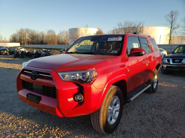 2021 TOYOTA 4RUNNER SR5/SR5 PREMIUM VIN: JTENU5JR6M5868125