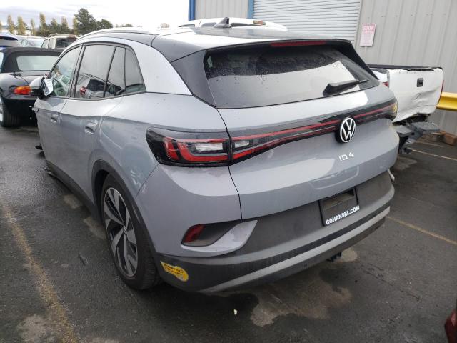 2021 VOLKSWAGEN ID.4 PRO S VIN: WVGUNPE24MP060717