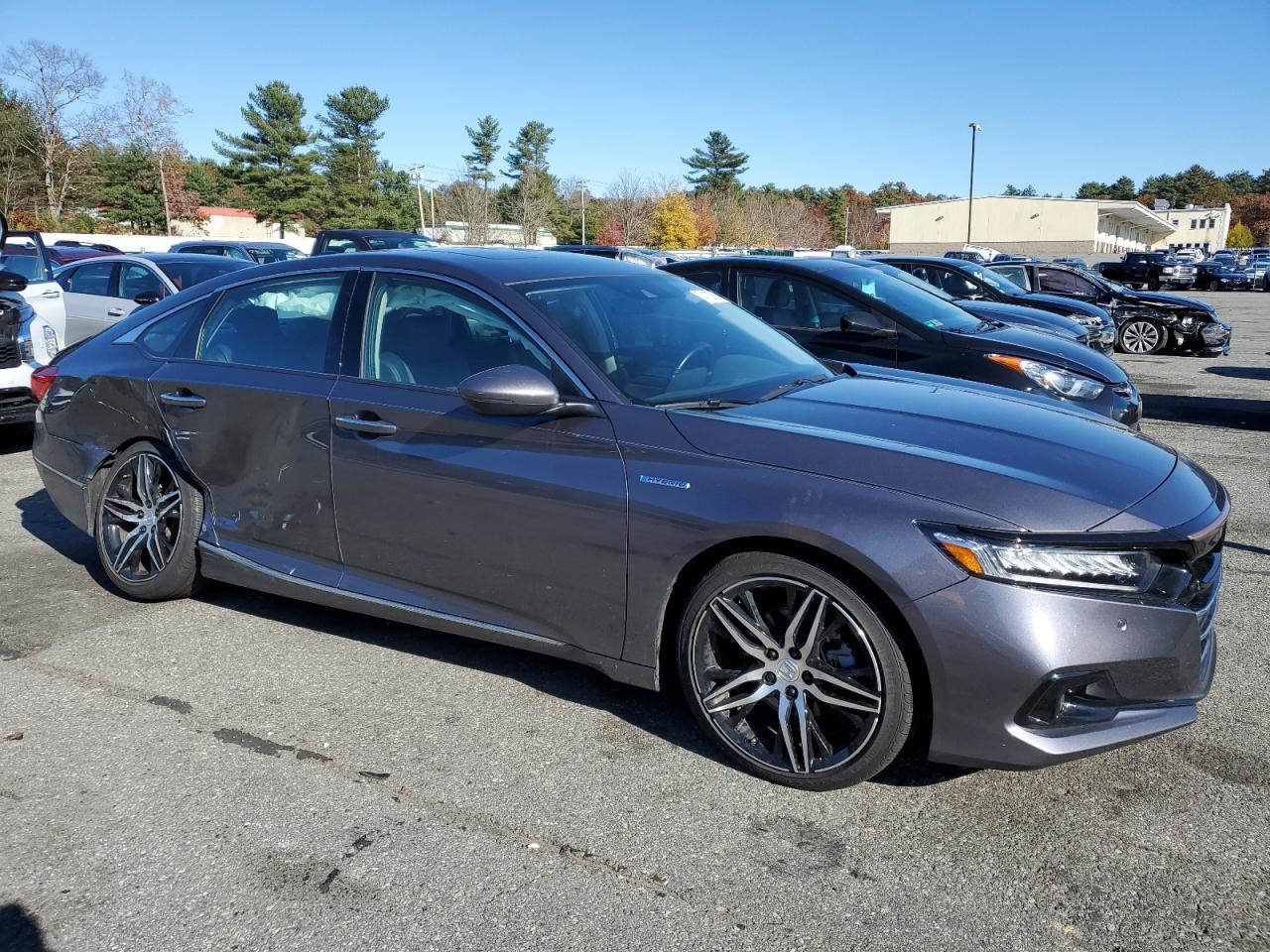 2022 HONDA ACCORD TOURING HYBRID VIN:1HGCV3F96NA005941