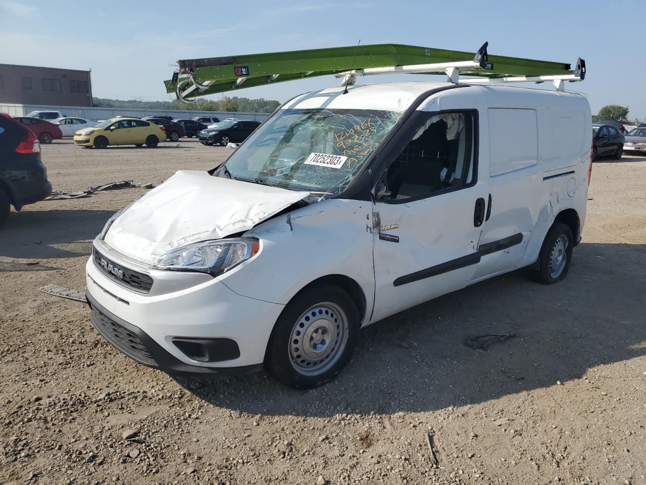 2022 RAM PROMASTER CITY TRADESMAN VIN:ZFBHRFAB3N6W58057