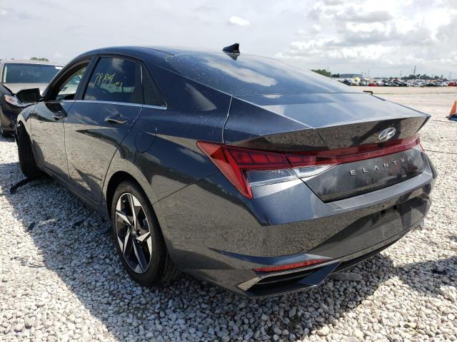 2021 HYUNDAI ELANTRA SEL VIN: 5NPLN4AGXMH025191