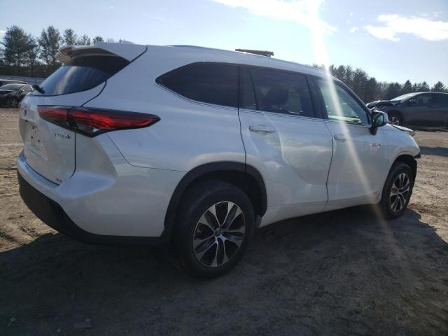 2021 TOYOTA HIGHLANDER HYBRID XLE VIN: 5TDGBRCH8MS033961