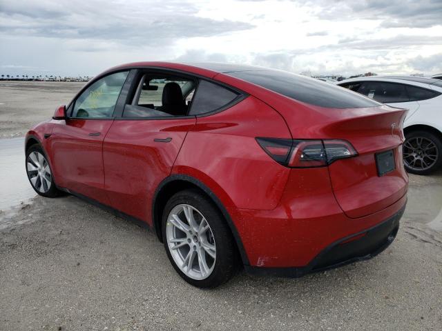 2021 TESLA MODEL Y VIN: 5YJYGDEE4MF174333