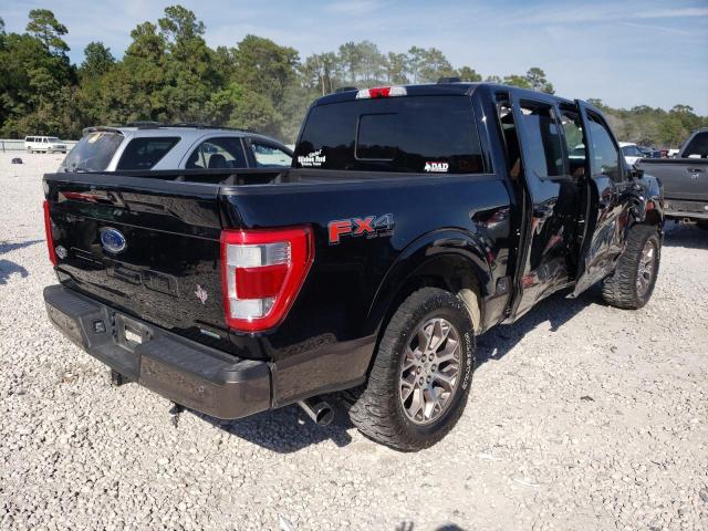 2021 FORD F150 SUPERCREW VIN: 1FTFW1E83MFA77705