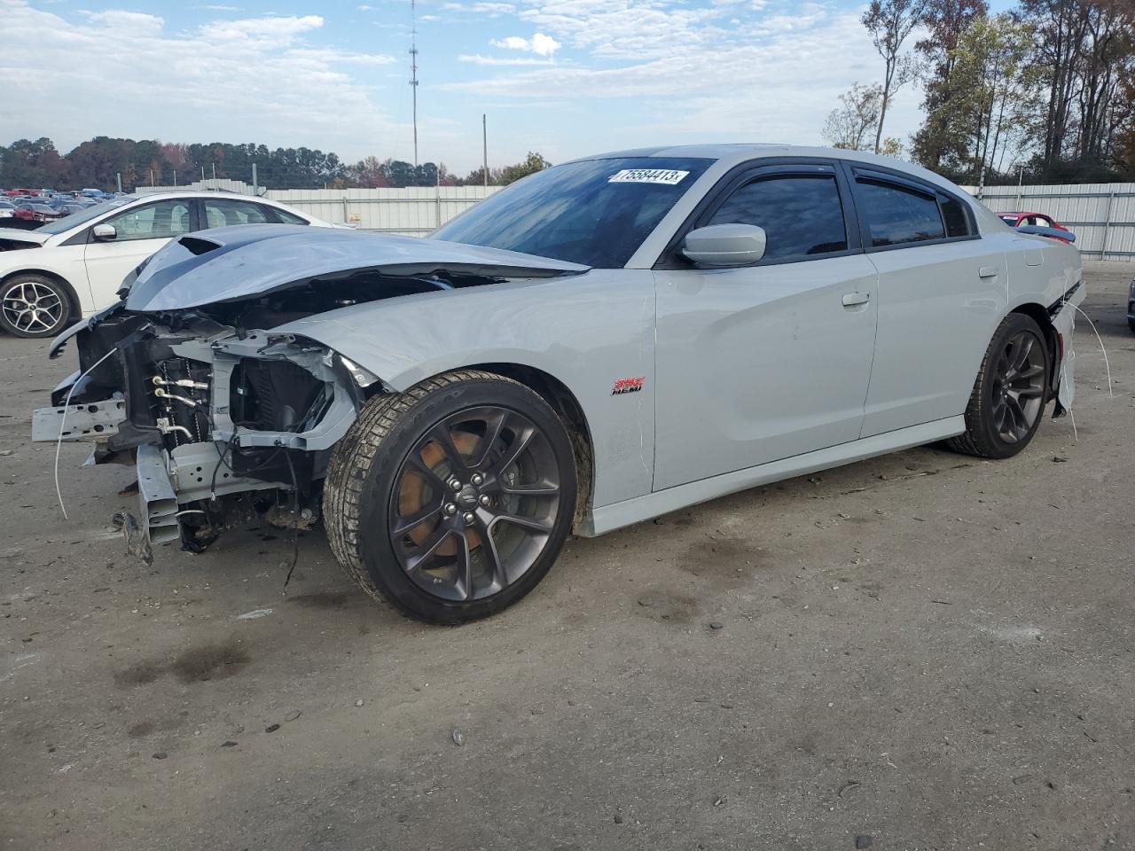 2022 DODGE CHARGER SCAT PACK VIN:2C3CDXGJ2NH102335