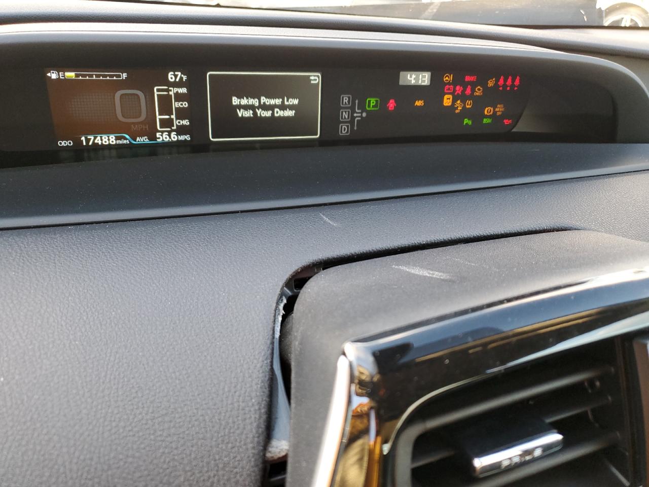 2022 TOYOTA PRIUS NIGHT SHADE VIN:JTDKAMFU5N3175843