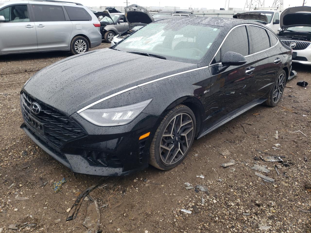 2022 HYUNDAI SONATA N LINE VIN:5NPEK4JC1NH134347