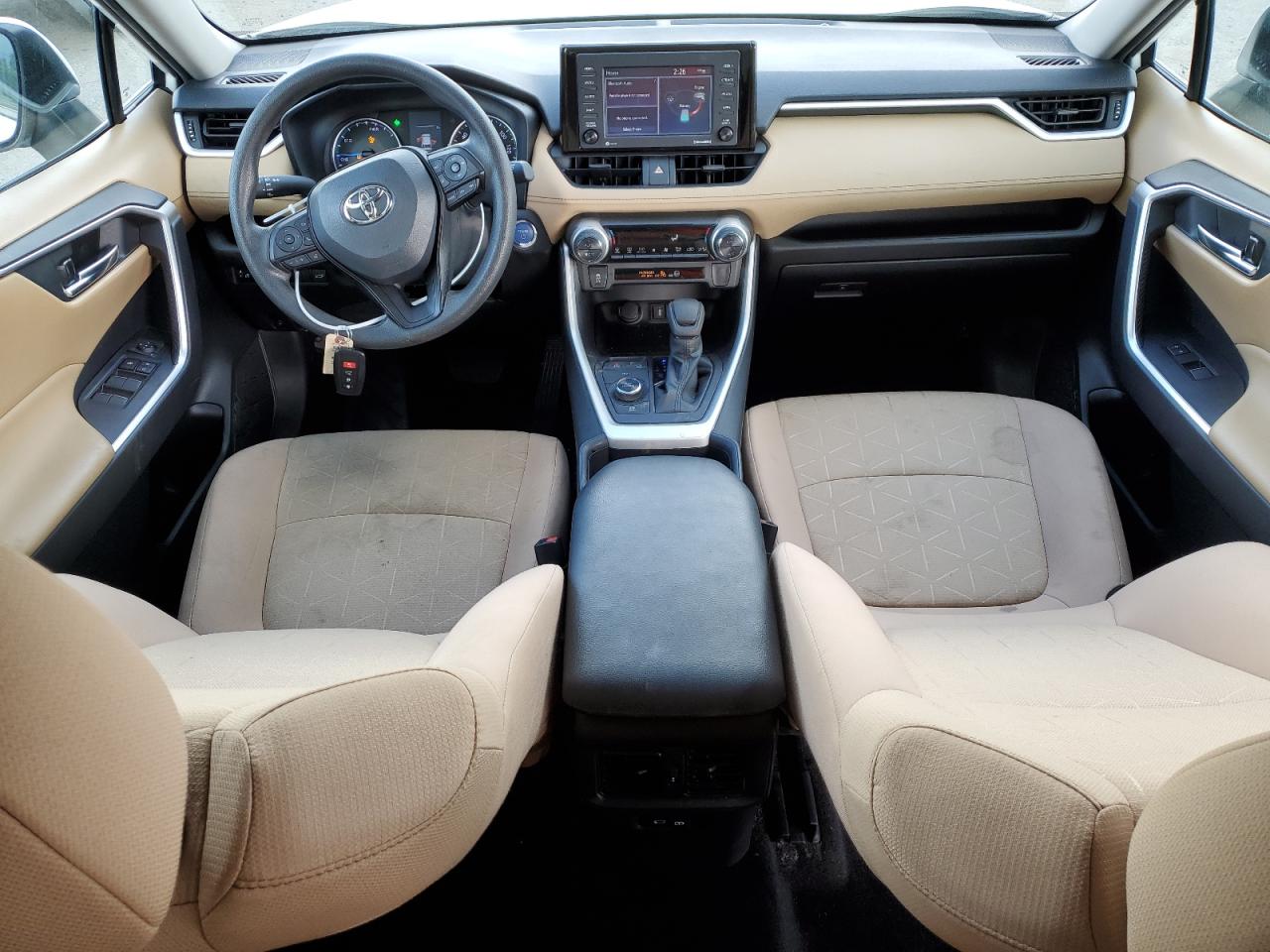 2022 TOYOTA RAV4 XLE VIN:2T3RWRFV2NW138090