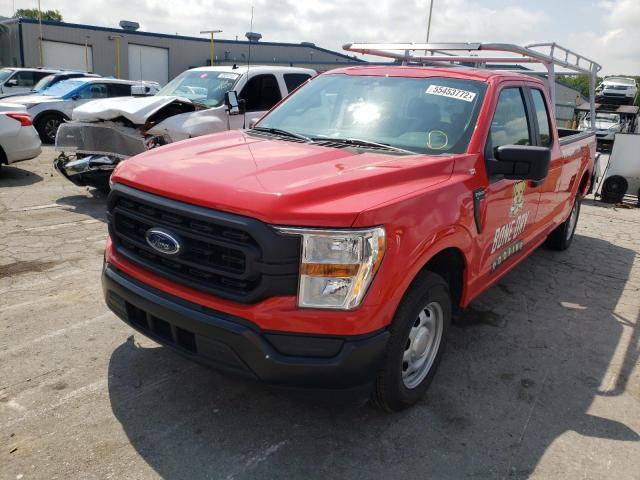 2021 FORD F150 SUPER CAB VIN: 1FTEX1CP7MKD85177