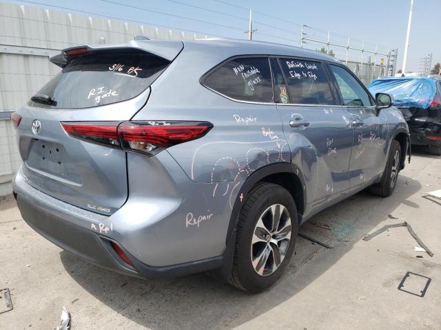 2021 TOYOTA HIGHLANDER XLE VIN: 5TDHZRBH5MS083315