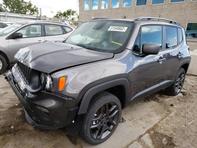 2021 JEEP RENEGADE LATITUDE VIN: ZACNJDBB2MPN36776