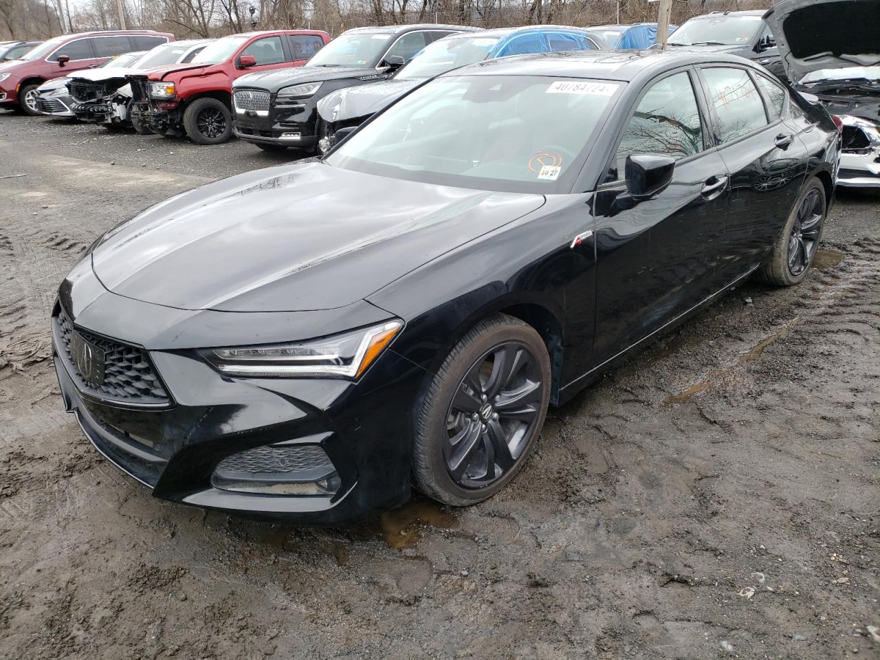 2022 ACURA TLX TECH A VIN:19UUB5F52NA005814